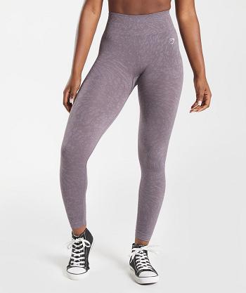 Gymshark Adapt Animal Seamless Ženske Tajice Ljubičaste | HR 4105AHK